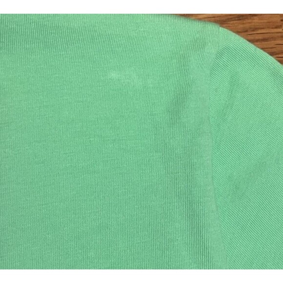 LIFE IS GOOD Green Crusher Tee Graphic Shirt Beach Palm Tropical Women's Size L - Picture 6 of 8